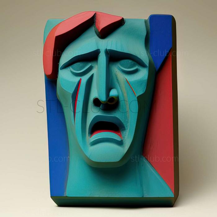 3D model Alexej von Jawlensky (STL)